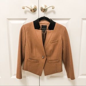 Trouve Wool Cropped Blazer